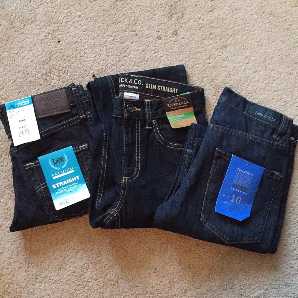 3 pair bundle boys jeans NWT **SOLD**